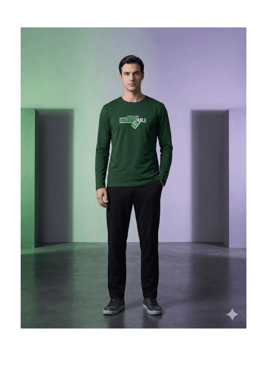 Unstoppable Erkek %100 Pamuk Pijama Takımı – Konfor Serisi