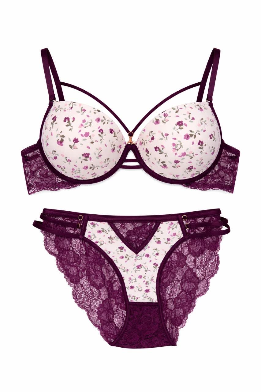 Flora Amour Push-Up Takım