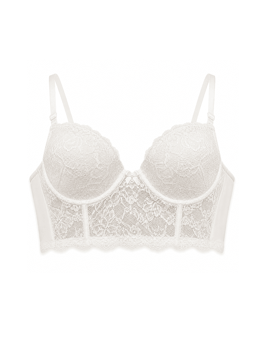 Ivory Lace Corset Set — Zarafetin ve Cazibenin Buluşması