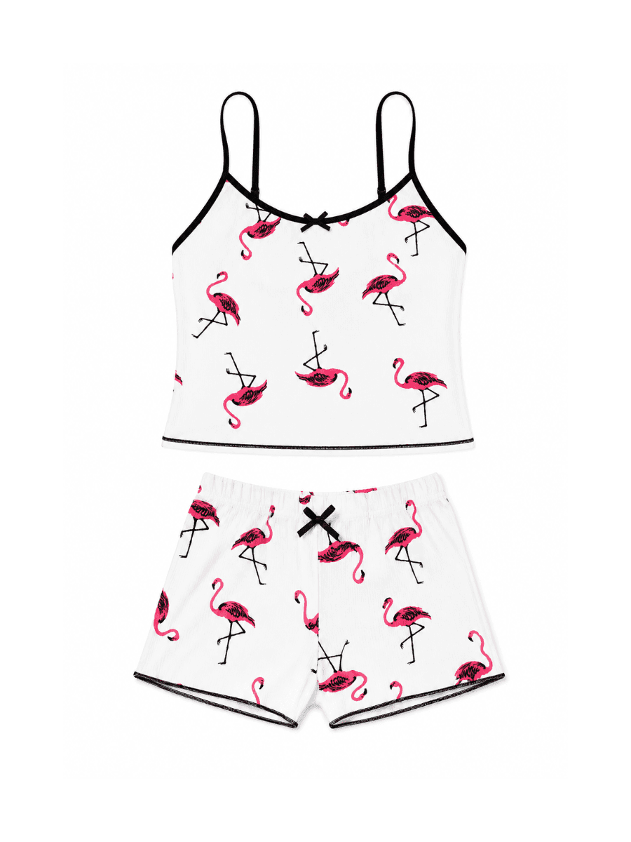 Flamingo Dream Şort Takımı