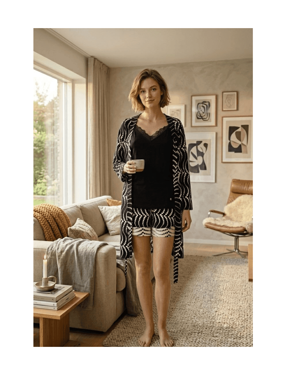 Pierre Cardin Midnight Pearl – Premium 3’lü Pijama Takımı