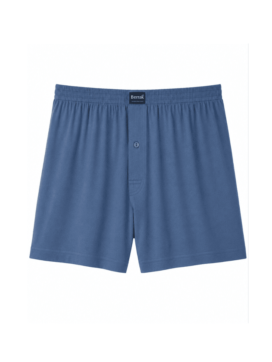 Berrak Erkek Boxer Şort – %100 Pamuk Premium Konfor