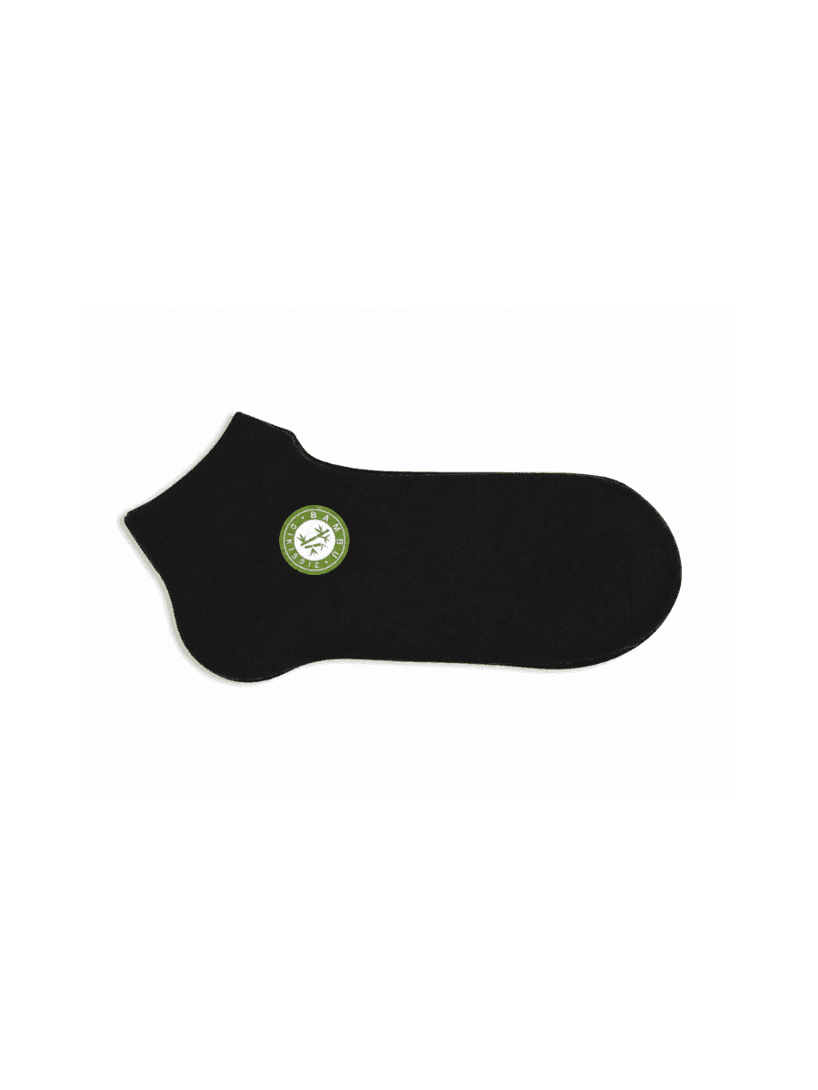 Aker Socks Dikişsiz Bambu Erkek Patik Çorap – Siyah (40-45)